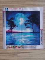 Zrobiony obraz Diamond painting haft diamentowy 30x30cm