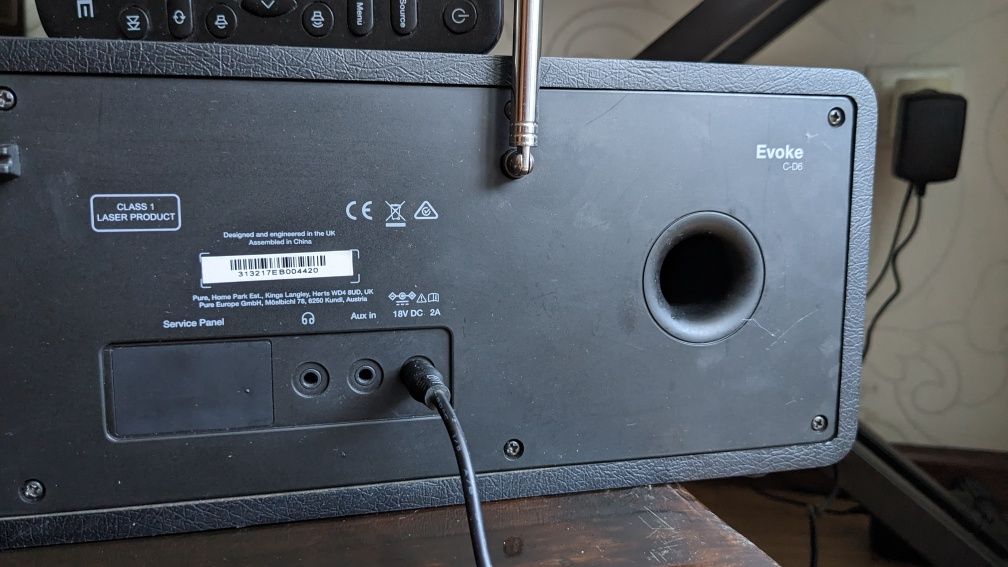 Радіо плеєр Pure Evoke C-D6, bluetooth, dab, fm, cd player