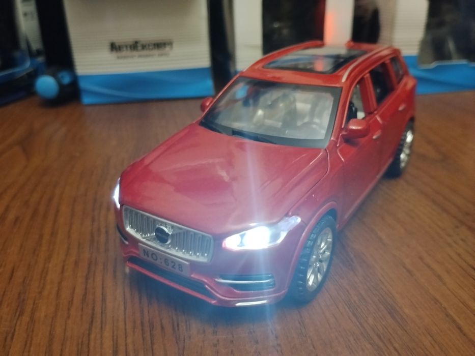 Модели Volvo XC90 t6 1:32 Автоэксперт Металл свет звук инерция Вольво