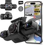 Kamera Samochodowa 4x1080P GPS WiFi 360° Widok  Tryb Parkowania YABDBG