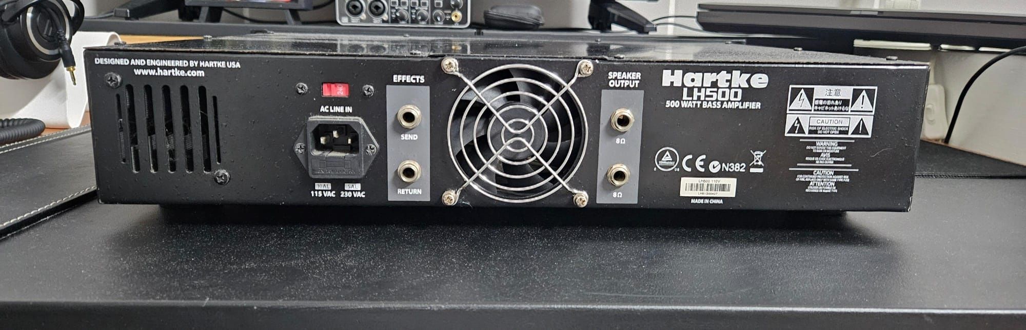 Amplificador Hartke LH500