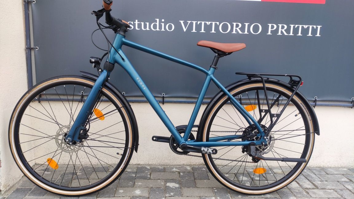 Велосипед Elops 900 эксклюзивный красивый городской ригид туринг