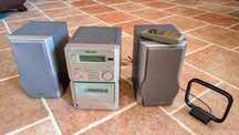 Stara wieża/ radio CD magnetofon Sharp XL-40 Micro Component System