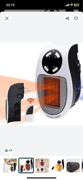 Обігрівач(дуйчик)  портативний Portable Heater 500W