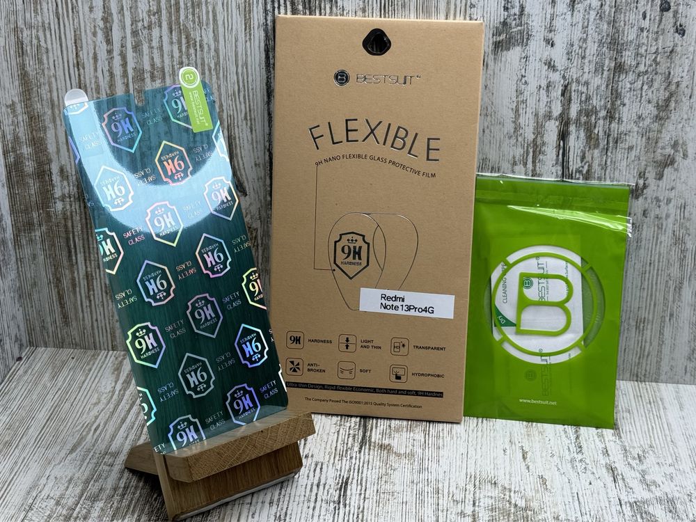 Гибкое стекло BESTSUIT на Xiaomi Redmi Note 13 Pro 4G/ Note 13 Pro 5G