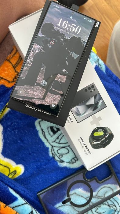 Pack Samsung s24 ultra 256gb com watch 7