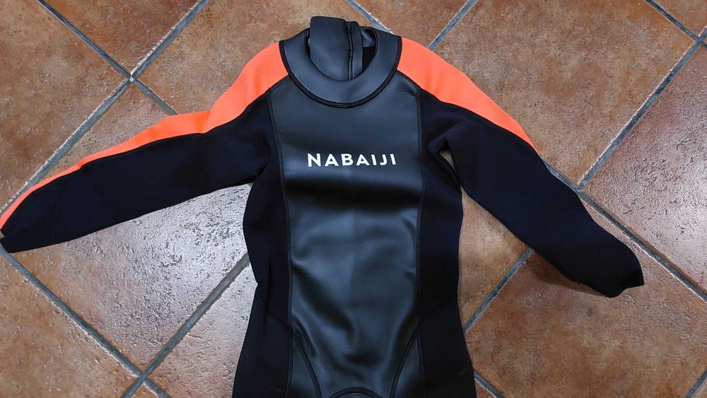 Fato de natação em águas abertas neoprene homem - OWS 100 2/2