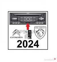 2024 Карти навігації Peugeot Citroen 3008 308 208 508 5008 C5 C8 RNEG