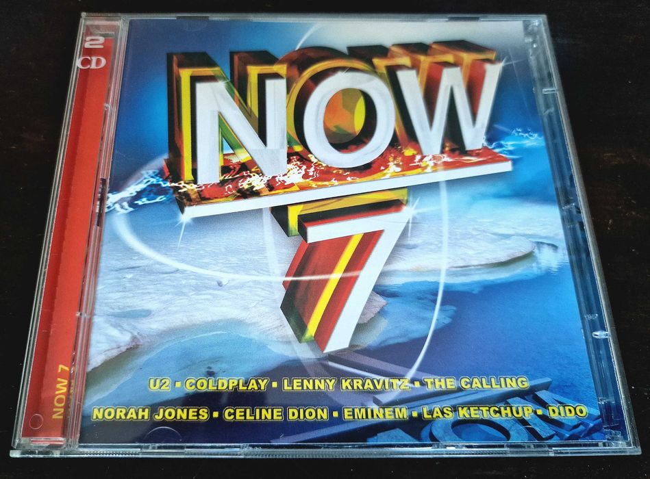 CD duplo musical "NOW 7" Vários Artistas