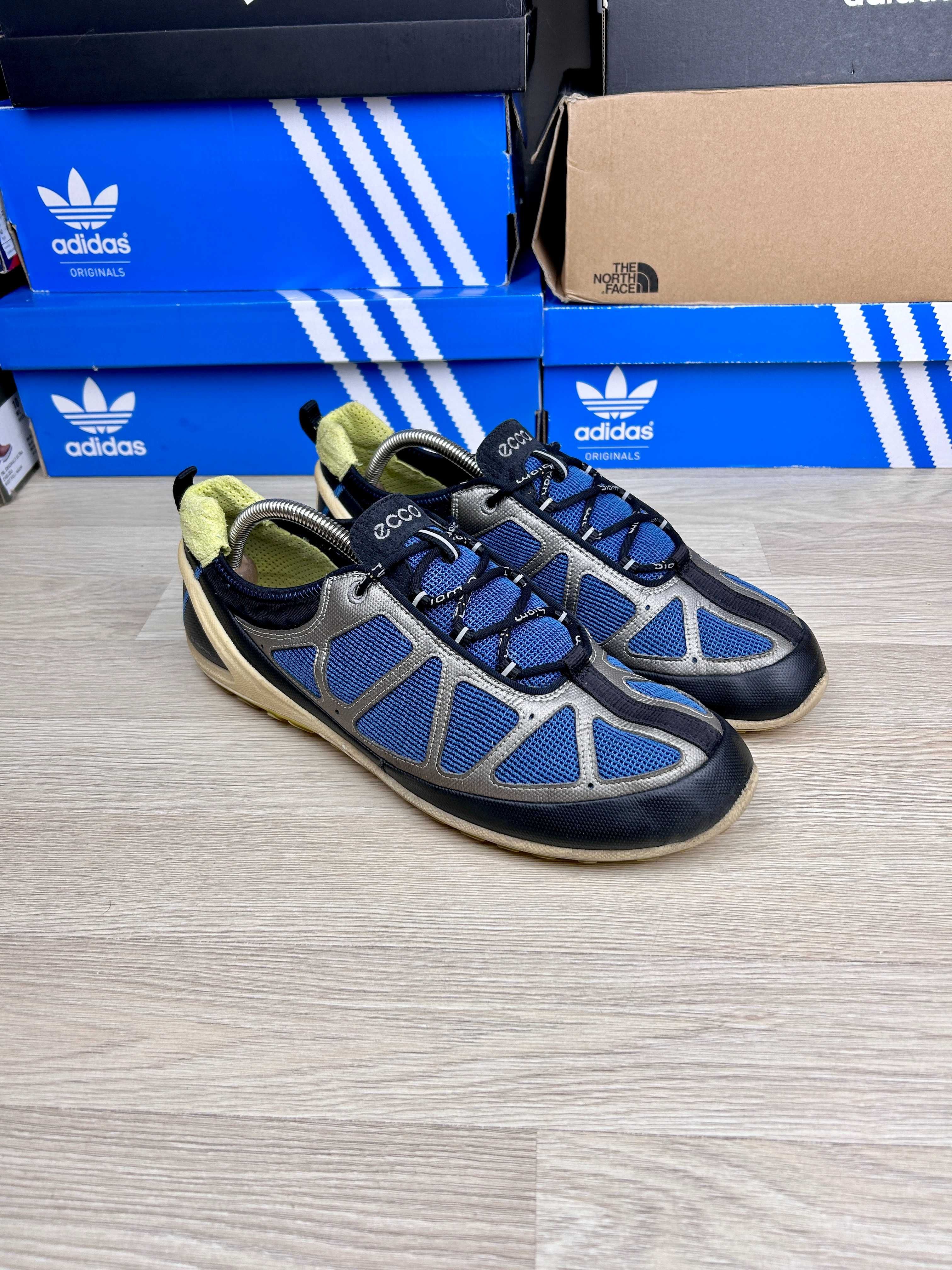 Кроссовки Ecco Herren Biom Lite 1.3 сеточка синие 44