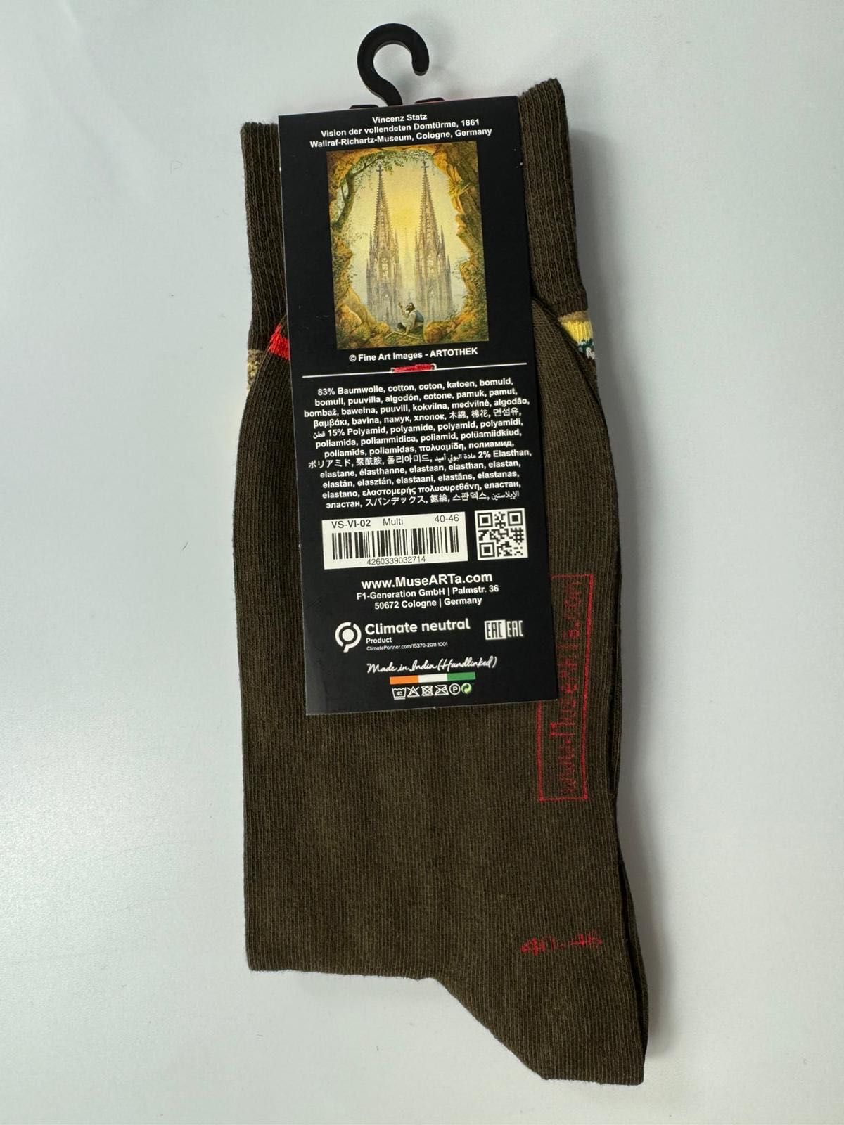 Nowe skarpetki ART SOX MuseARTA Vincenz Statz 40-46