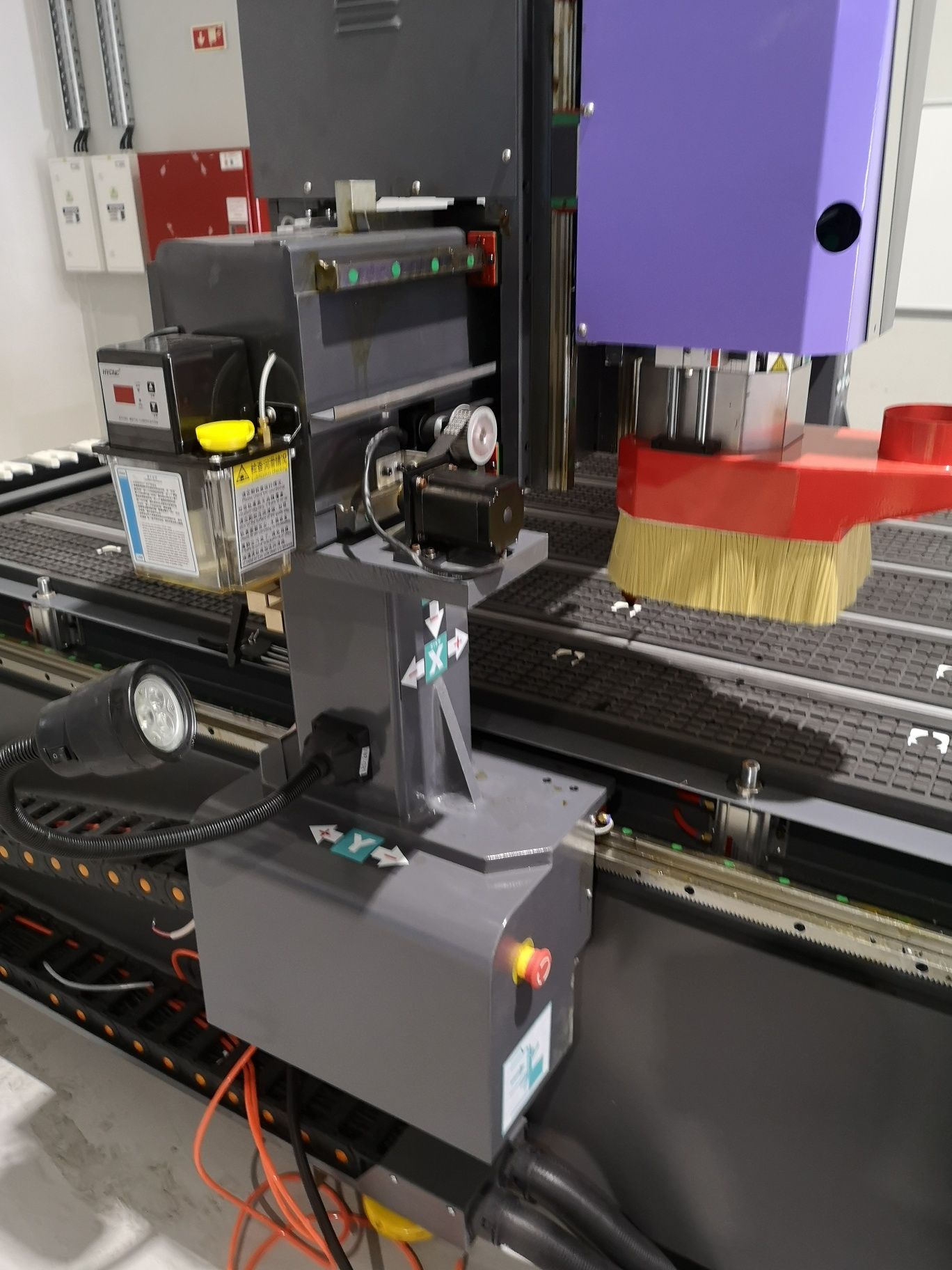 Router CNC de fresagem + laser CO2 de gravação - 1500x3000mm