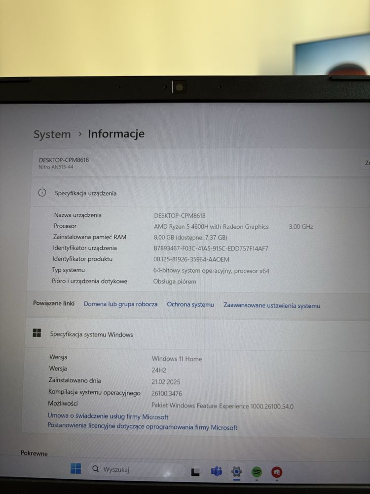 Acer Nitro AN515-44