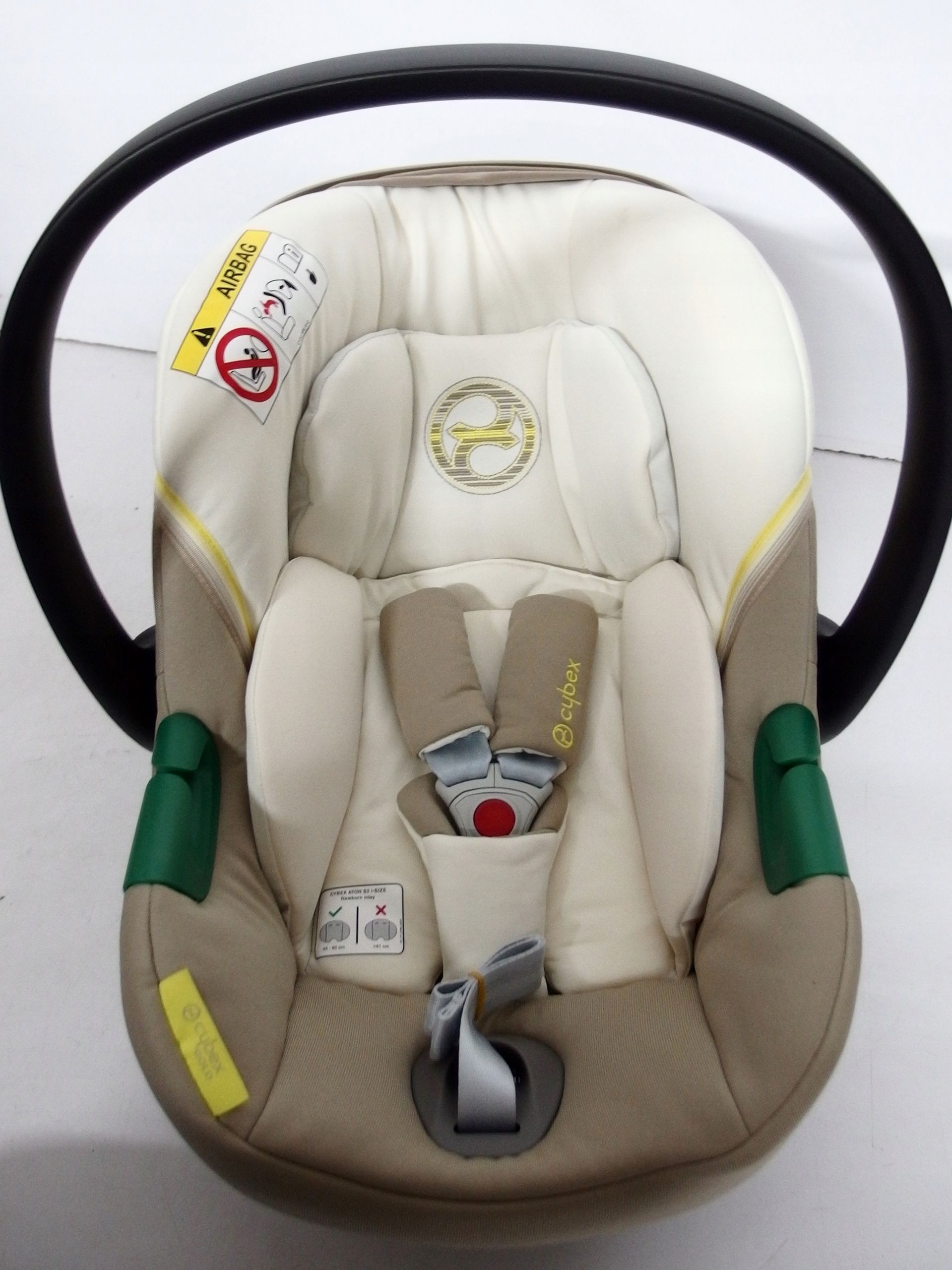 cybex aton s2 i-size fotelik 0-13 kg seashell beige