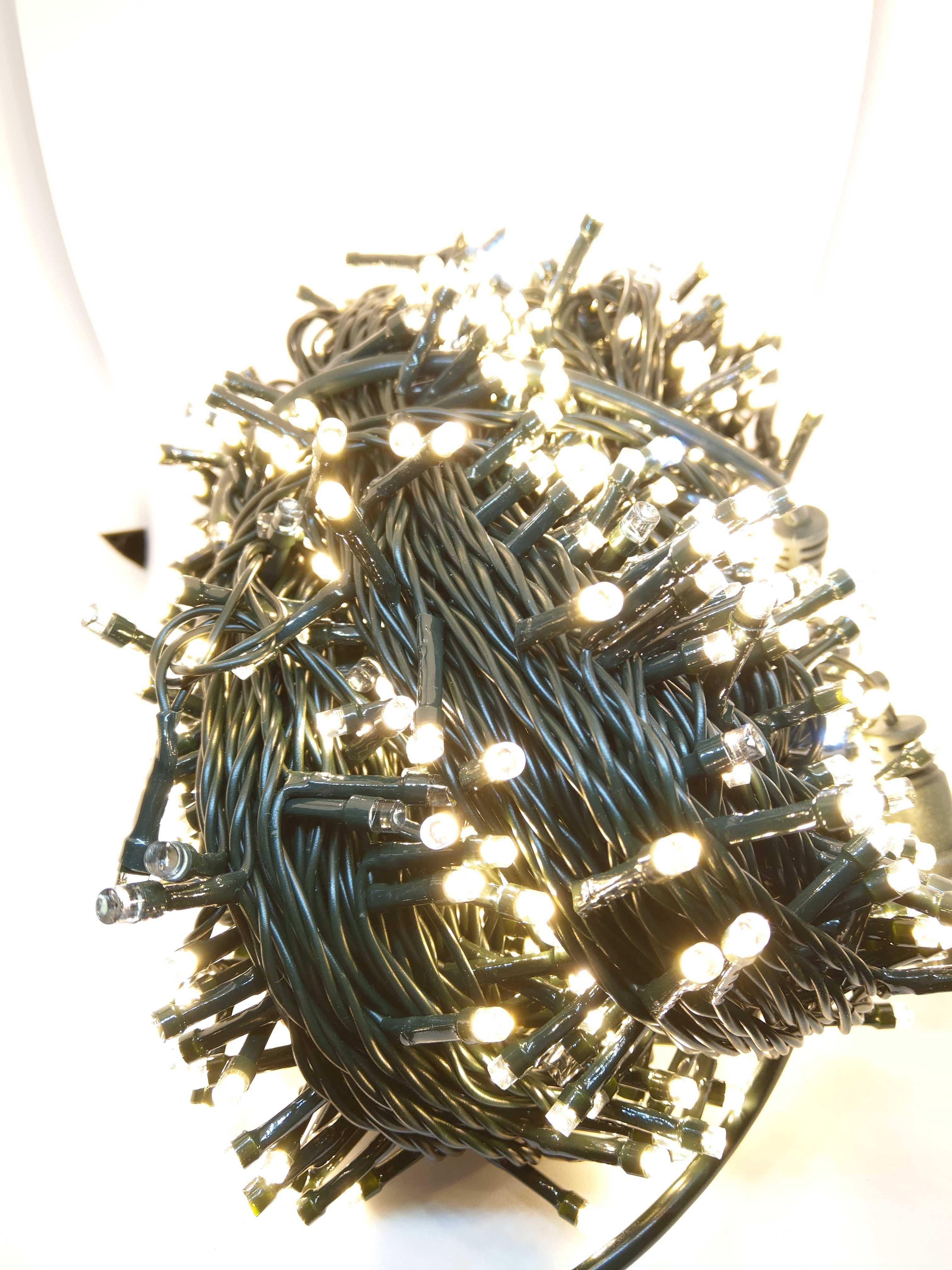 Lampki Choinkowe 300 LED Wewnętrzne