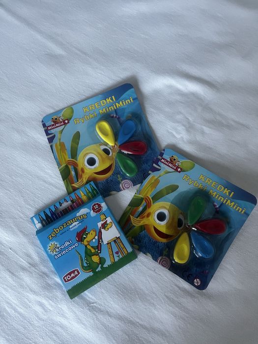 Kredki świecowe zestaw