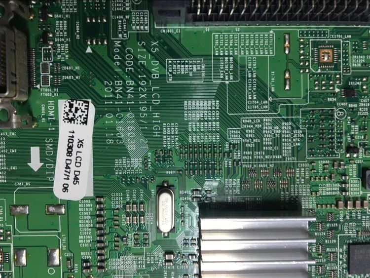 main board samsung bn 41-0163b