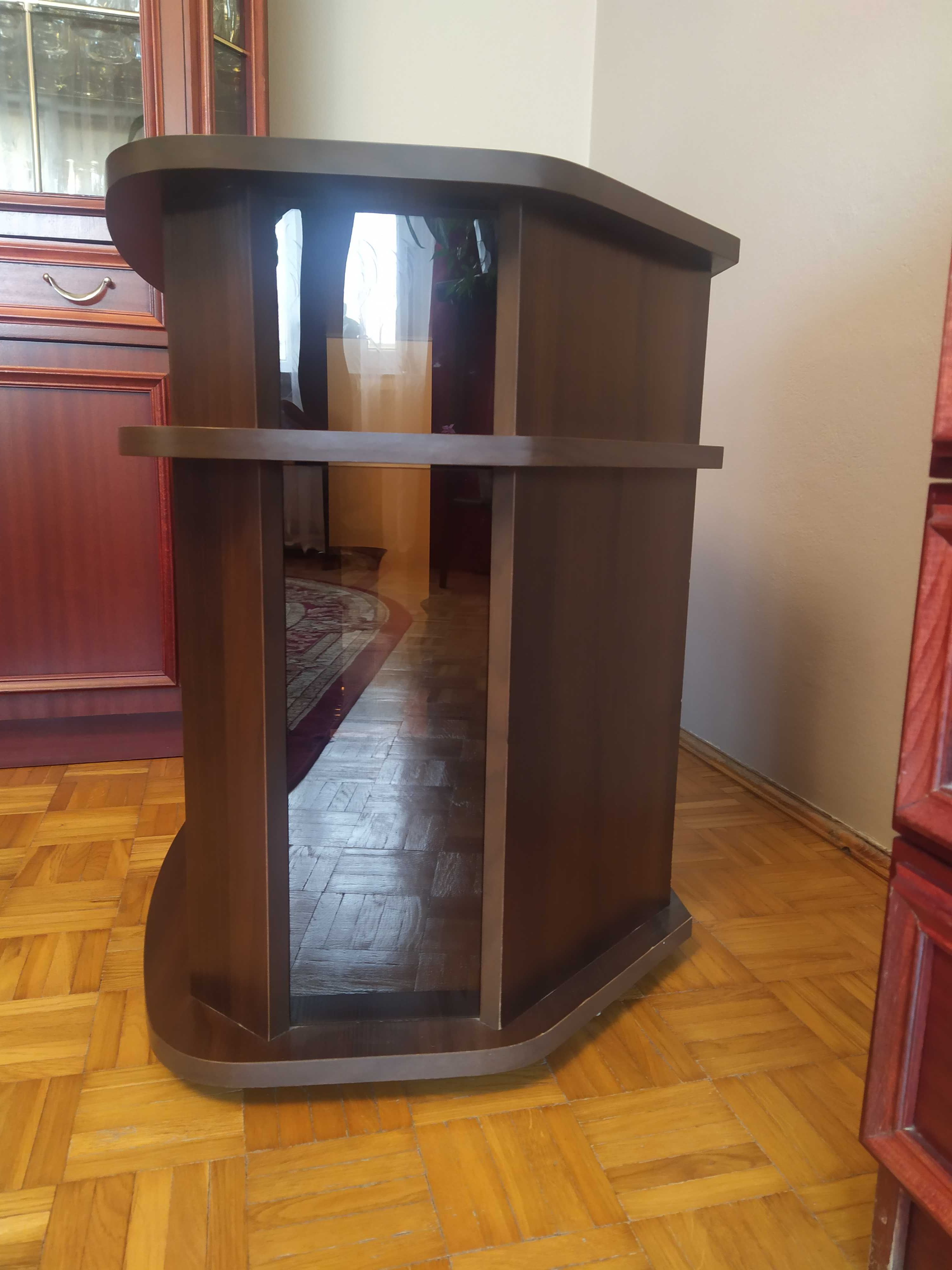 Szafka pod TV brązowa