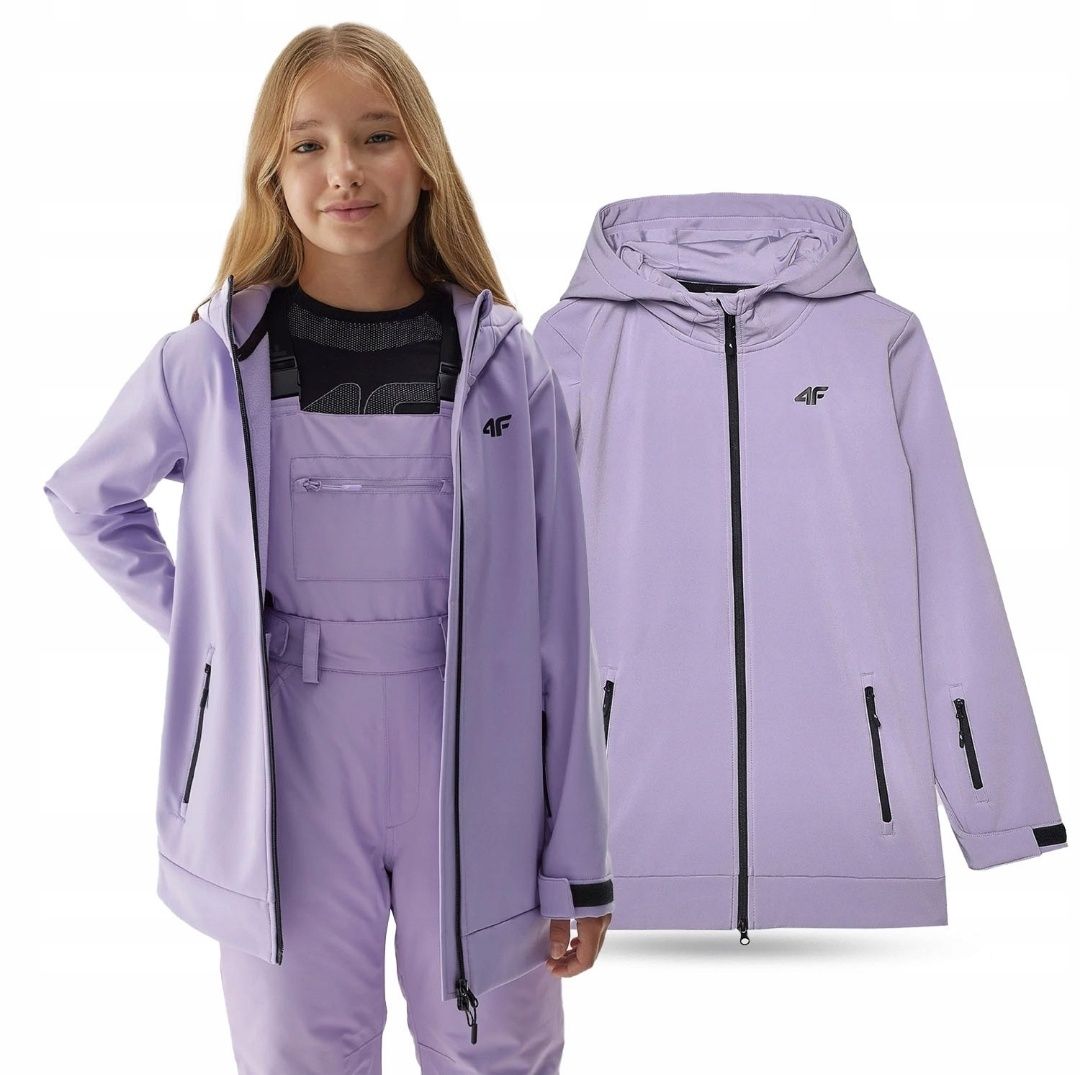 4F kurtka dziewczęca Softshell 152-164