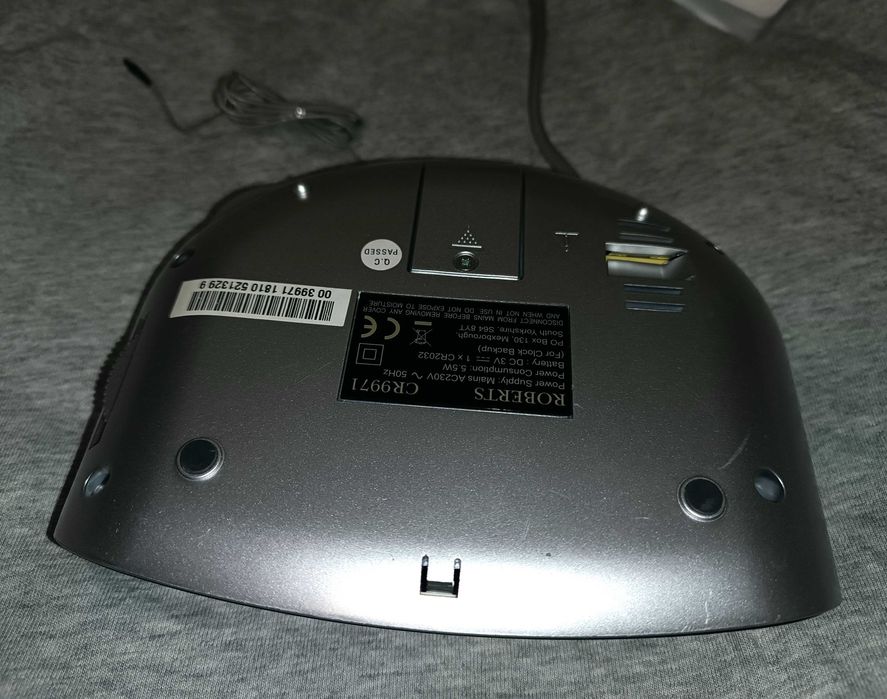 Часы настольные Roberts chrono-logic SR9971 avto set будильник радио