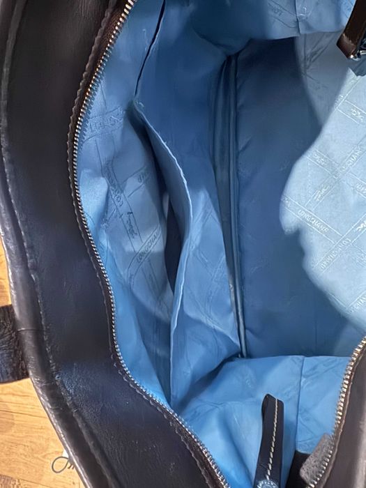 Mala Longchamp em pele original