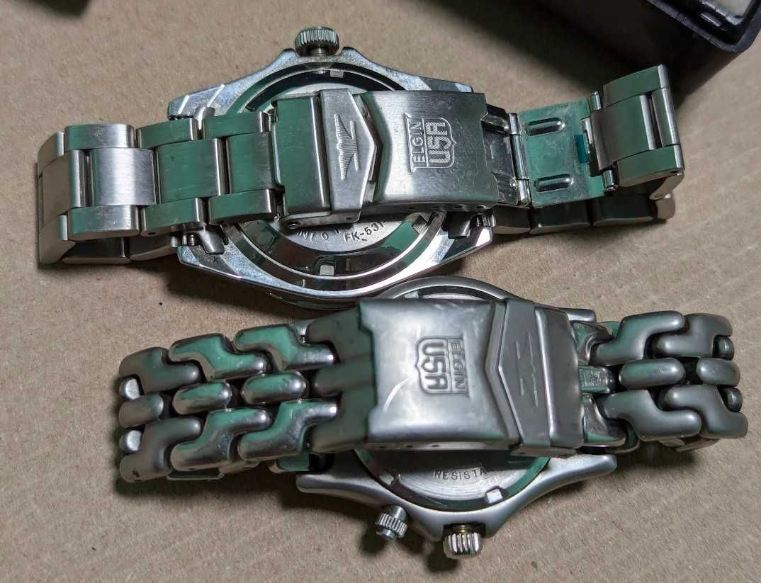 Фирменные часы Elgin Automatic International USA с коробками и бумагой