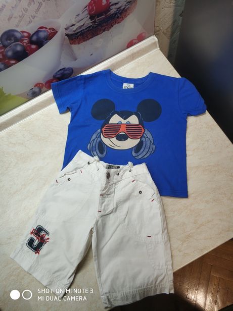 Фирменные футболки, шорты Disney, Rrimark, Palomino на 2-3 года