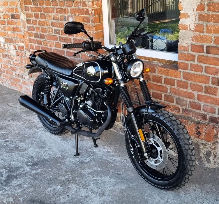 Archive Scrambler 125(Mash,Romet,Orcal,Brixton)Jak nowy!2023!