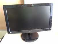 Monitor LED, Philips 196VLA, używany sprawny, DVI, VGA Jack, głośniki