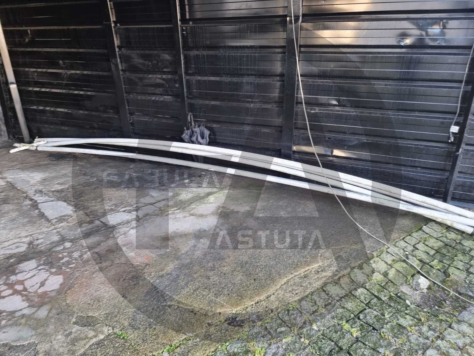 Estrutura ferro para cobertura