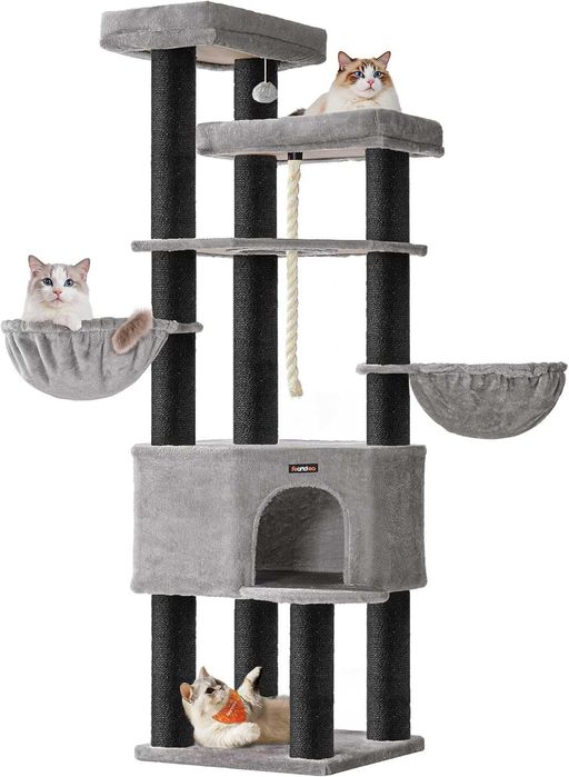 Duży Drapak dla Kota XXL 186 cm wysokości