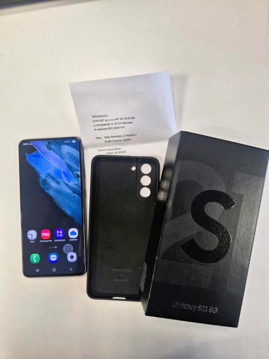 Samsung S21 5G 128GB Dual Sim. Phantom Gray Polecam Wroclaw