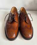 Buty DERBY Loake 1880 Brogsy Chester Mahoń, NOWE