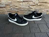 Buty Nike Air Force 1 '07 czarno białe OG 43