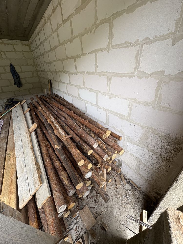 Stemple sosnowe pod szalunek