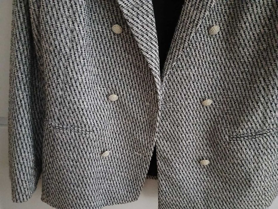 tweedowy żakiet Reserved