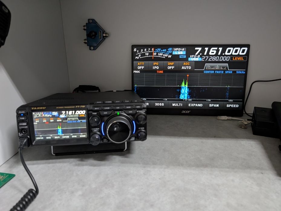 Yaesu ft 710 filed transceiver kf