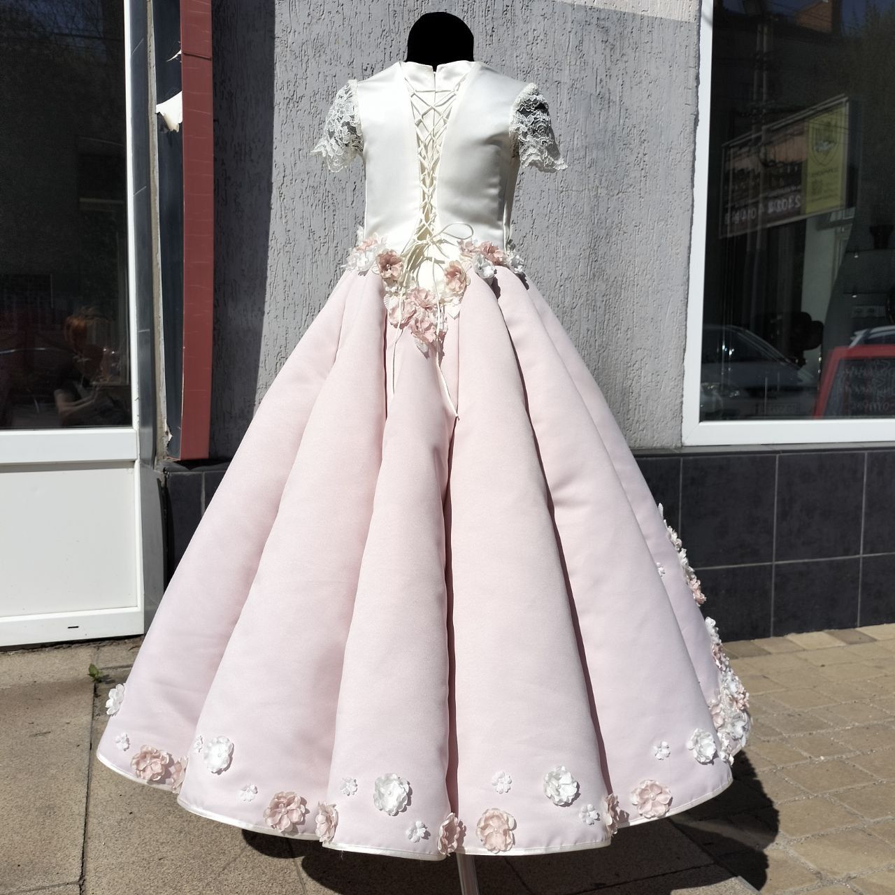 Плаття платье Розкішна сукня в квіти подіум випуск на 120-130 см
