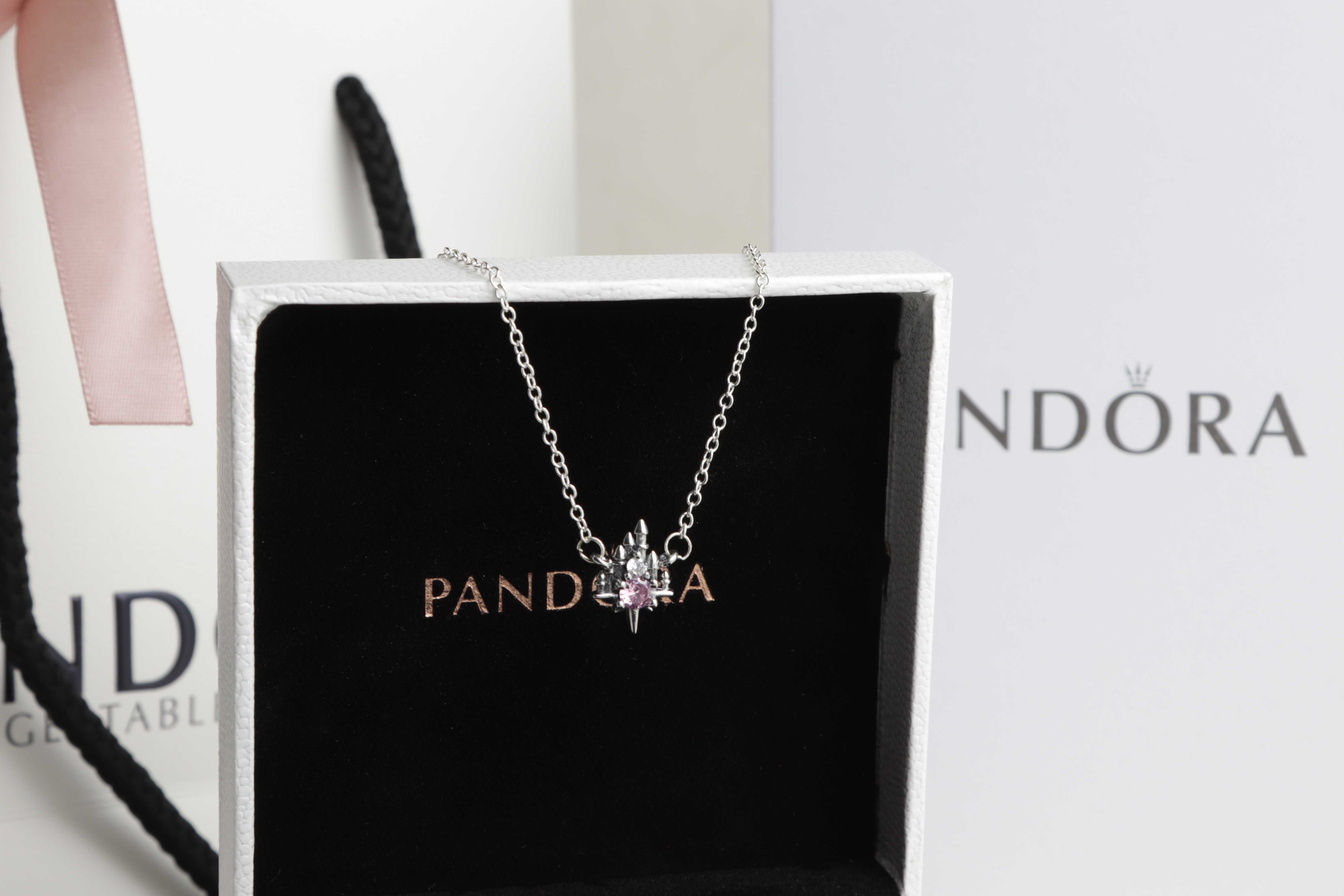 Намисто Pandora Замок Disney  з біркою срібло S925 з упаковкою