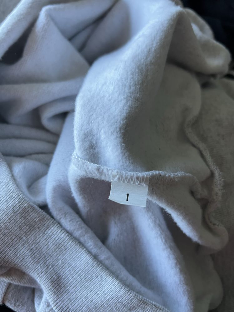 Szara bluza z kapturem Black Dogs hoodie Yzy Yeezy x Gosha Rubchinskiy