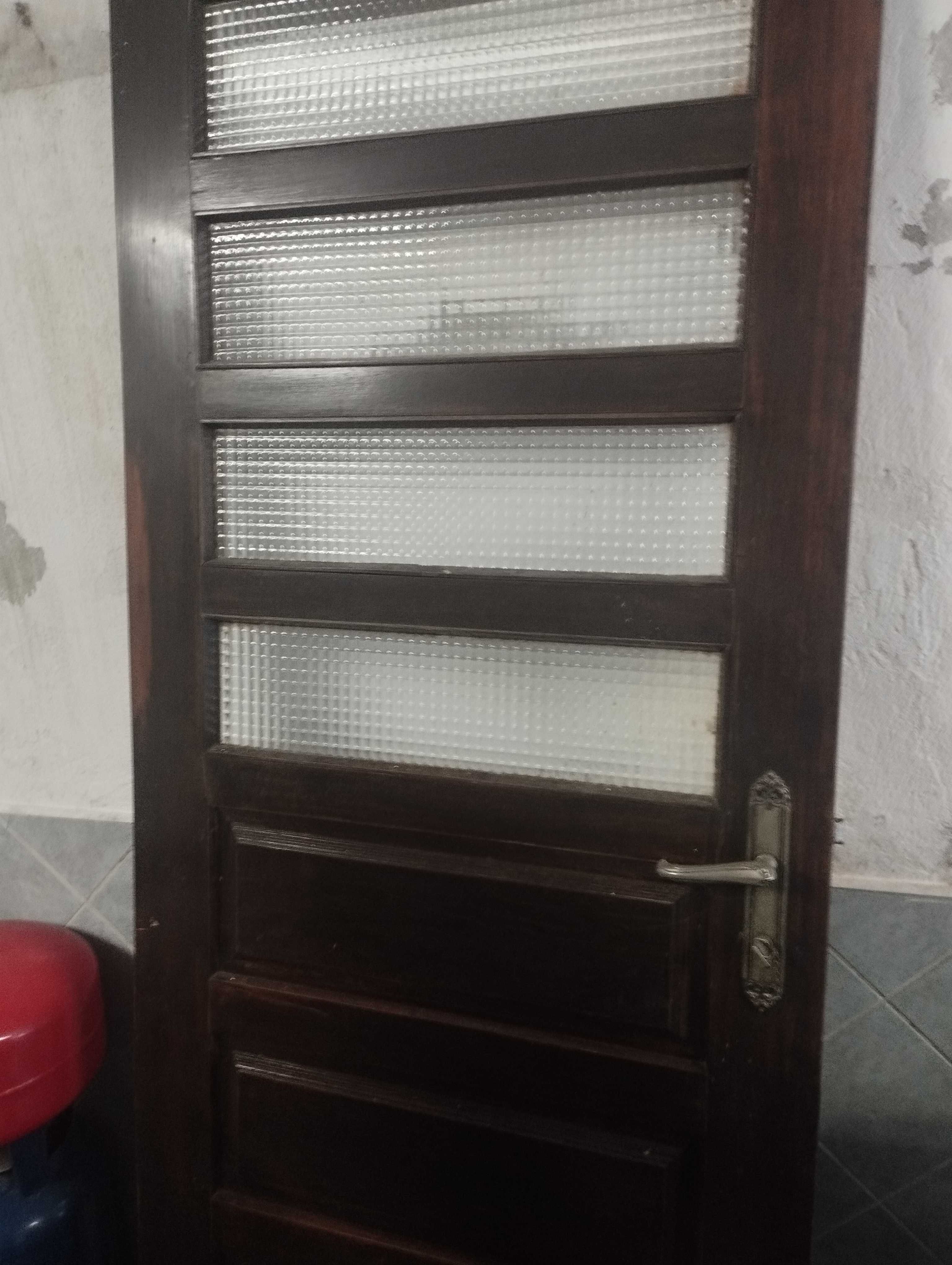 Porta madeira maciça
