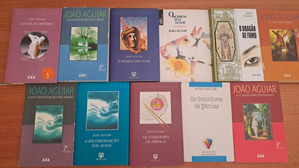 Livros Mário Cláudio / Rui Zink / João Aguiar