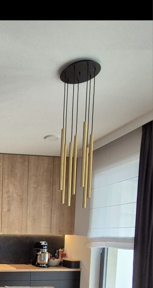 Lampa Novodvorski Solid Brass VII (złoty, czarny)