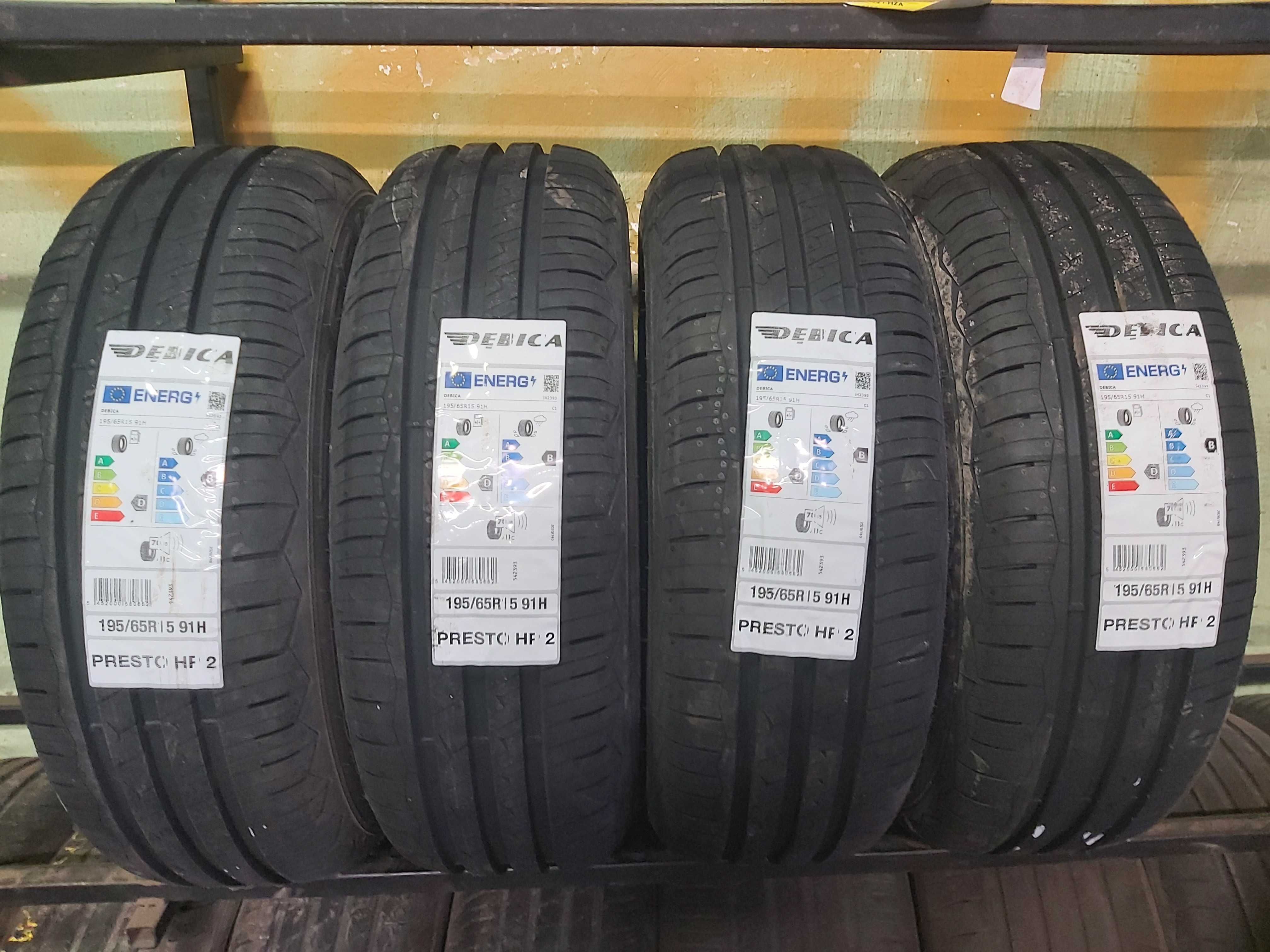 195/65R15 91H Dębica Presto HP2 cztery nowe opony letnie