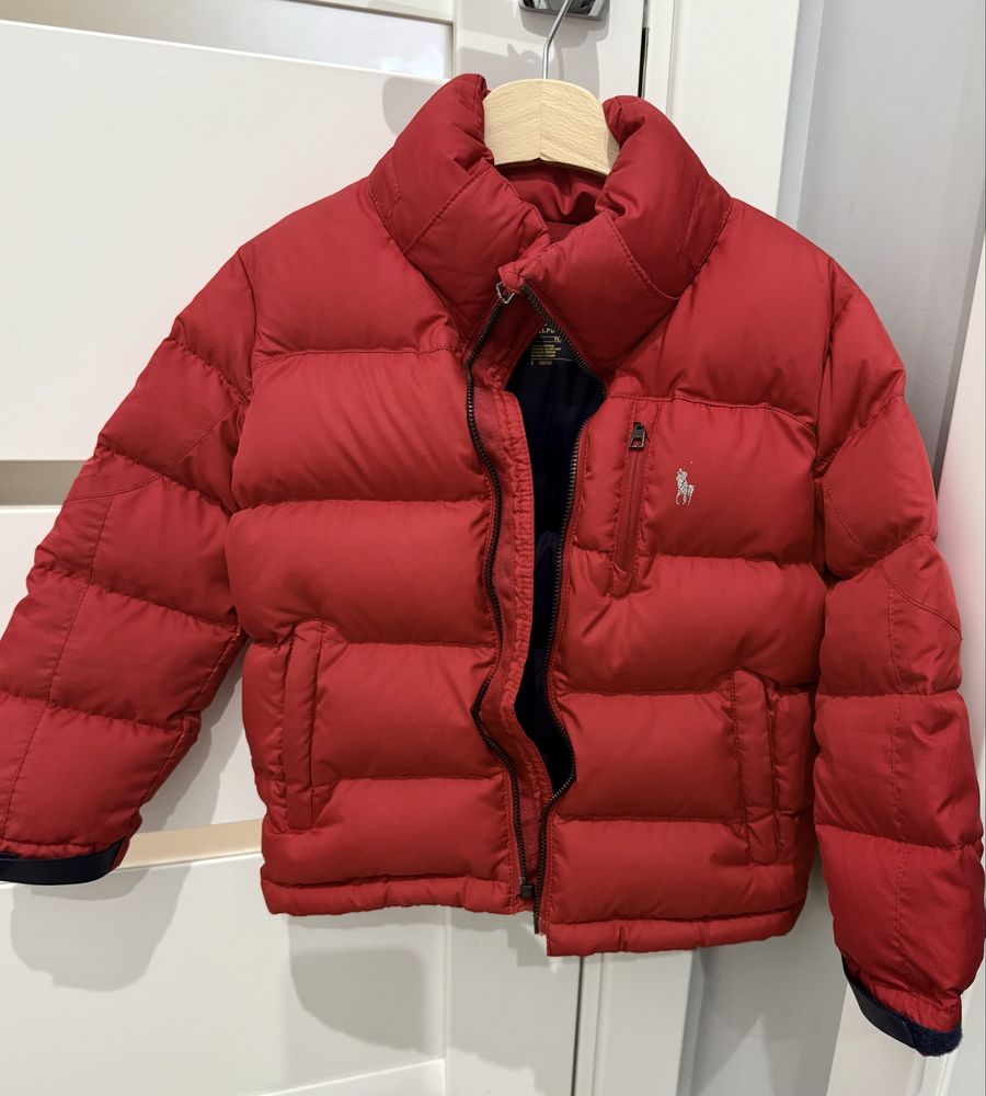 Зимова пухова курточка Polo Ralph Lauren, пуховик 120 см 5-6 років