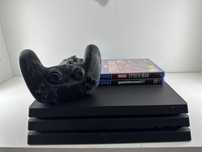 Konsola PS4 PRO 1TB PAD GRY Kabel Zasilający