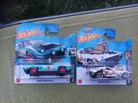 Dwa modele podrasowanych samochodów od Hot Wheels