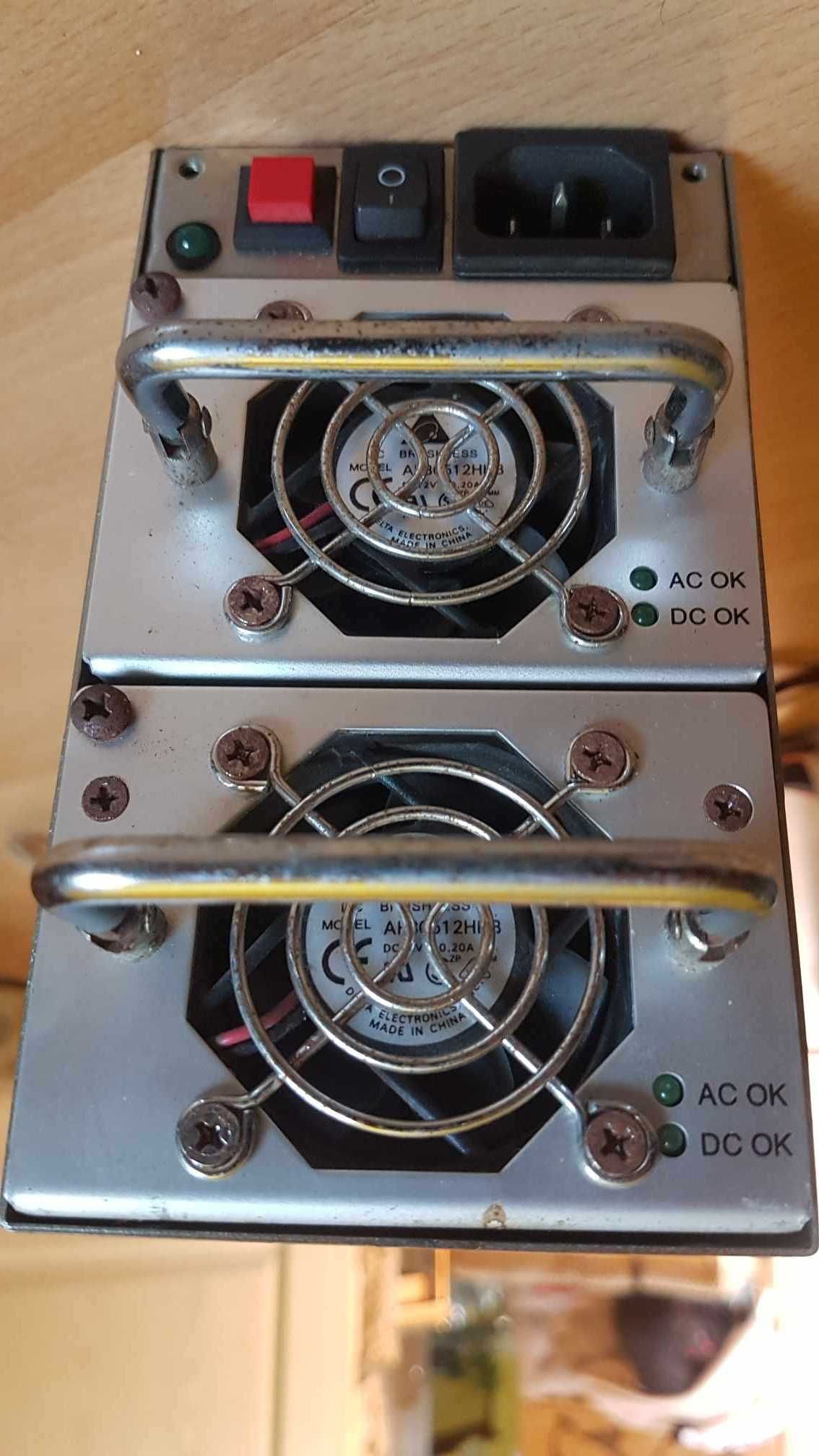 Zasilacz serwerowy Etasis EPR-2301,2x 300w