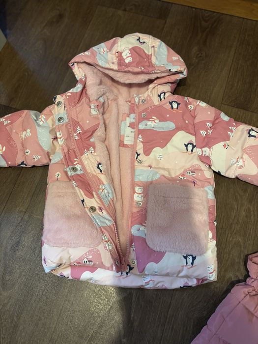 Зимовий напів комбенизон і куртка