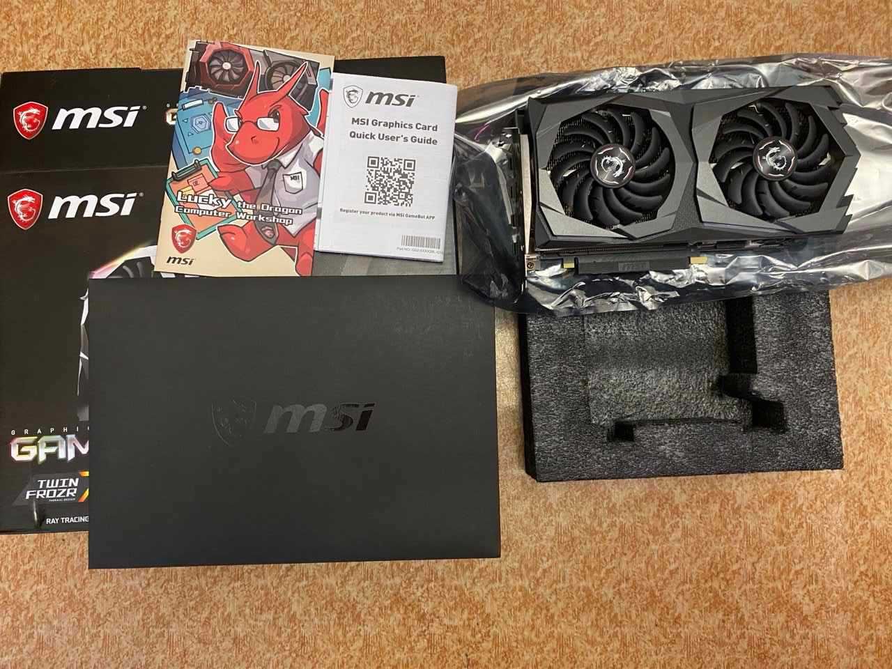 Відеокарта MSI GeForce RTX2060 6GB, 192Bit (НОВА)